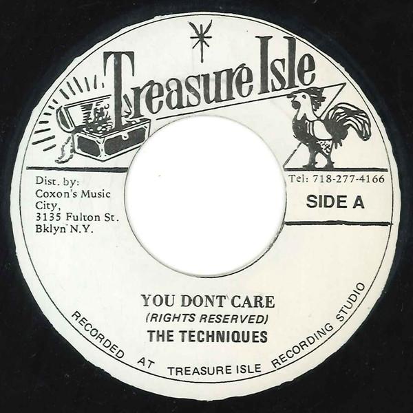 7inch Record TECHNIQUES DENNIS ALCAPONE You Dont Care The Great Wooyie NONE TREASURE ISLE Jamaica Reggae Ska Dub Used
7inch Record TECHNIQUES DENNIS ALCAPONE You Dont Care The Great Wooyie NONE TREASURE ISLE Jamaica Reggae Ska Dub Used