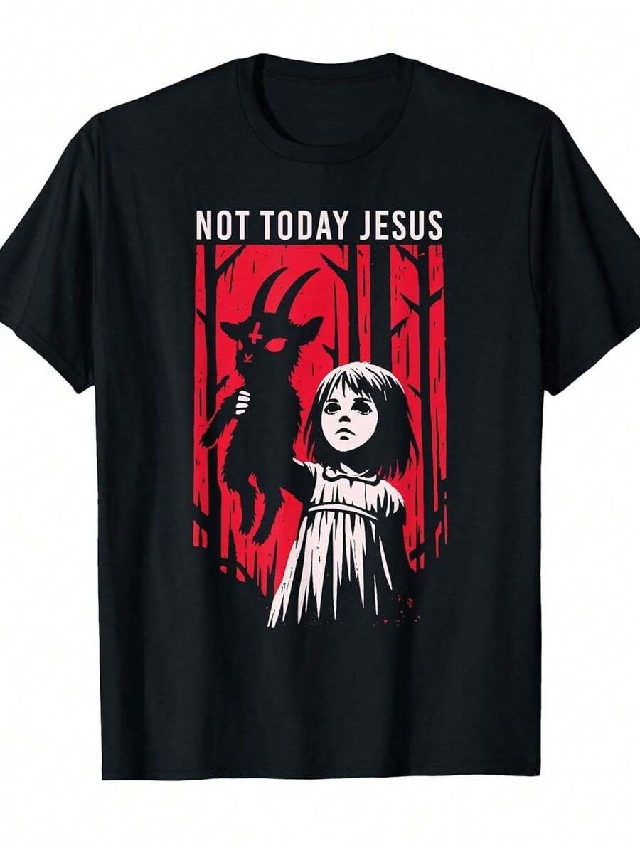 Both Unisex And Women Are Acceptable Unisex Today Is Not Jesus Satan Goat Demon 666 Gothic TShirt 4XL
Both Unisex And Women Are Acceptable Unisex Today Is Not Jesus Satan Goat Demon 666 Gothic TShirt 4XL