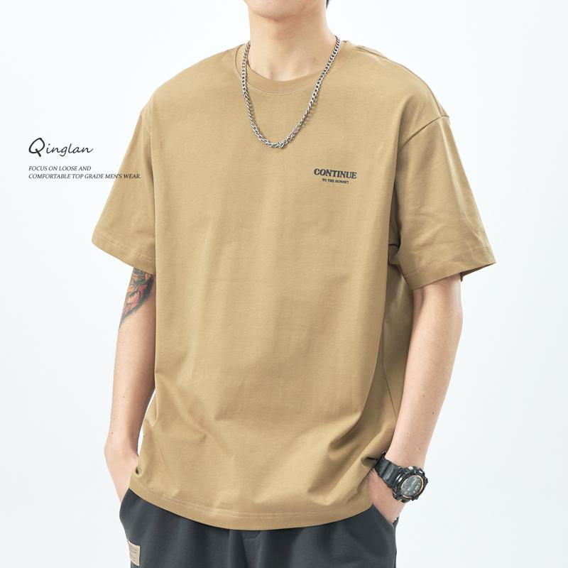 Мужская модная футболка свободного кроя большого размера из тяжелого хлопка с коротким рукавом M for 100-120 lbs легкие хаки
Мужская модная футболка свободного кроя большого размера из тяжелого хлопка с коротким рукавом M for 100-120 lbs легкие хаки