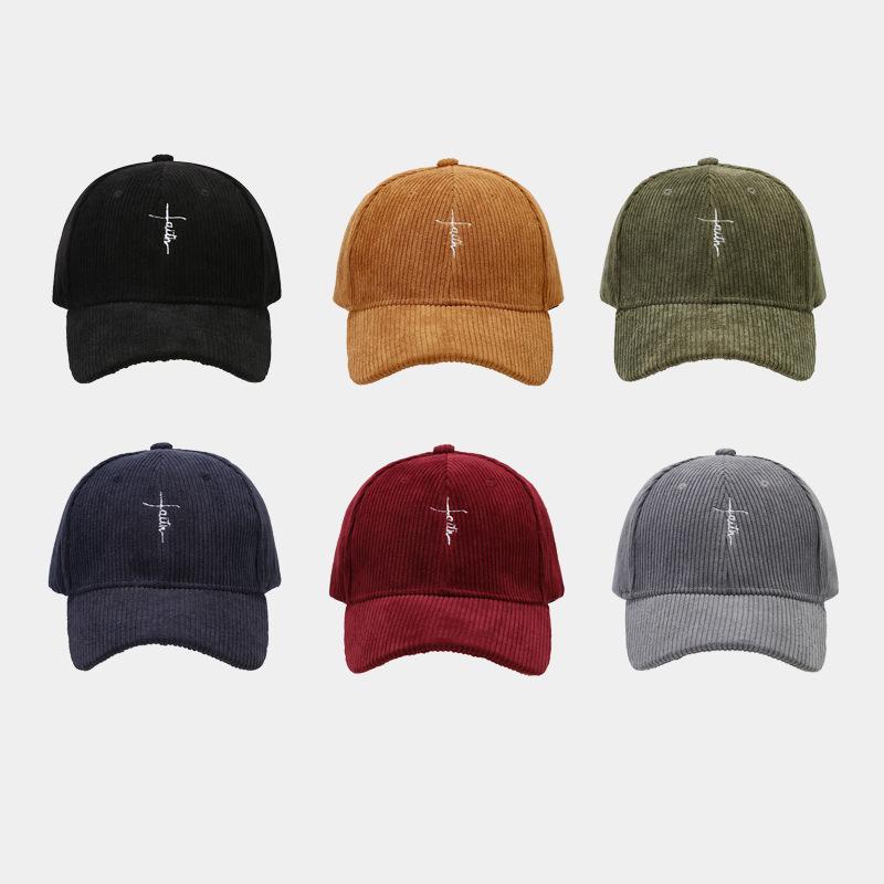 Fashionable small letter embroidered corduroy baseball cap for women simple ashionable duckbill cap for men sun hat one size
Fashionable small letter embroidered corduroy baseball cap for women simple ashionable duckbill cap for men sun hat one size