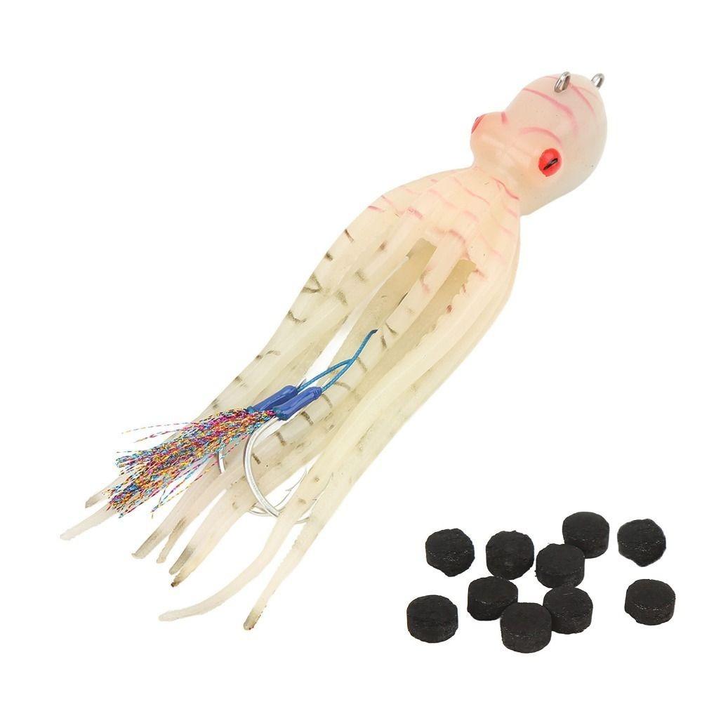 Noctilucent Fishing Octopus Lure TPE Artificial Fishing Squid Bait Saltwater Fishing 180g
Noctilucent Fishing Octopus Lure TPE Artificial Fishing Squid Bait Saltwater Fishing 180g