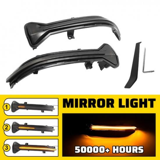 Amber 2x Dynamic LED Front Mirror Turn Light Signal For BMW Set 3/4/5/6/7 Series
Amber 2x Dynamic LED Front Mirror Turn Light Signal For BMW Set 3/4/5/6/7 Series