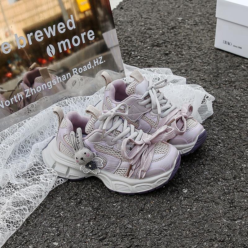 Korean Autumn Kids Sneakers Flower Sweet Rabbit Pattern Girls Breathable Princess Shoes Fashion The inner length of size 31 shoes is 19.0cm
Korean Autumn Kids Sneakers Flower Sweet Rabbit Pattern Girls Breathable Princess Shoes Fashion The inner length of size 31 shoes is 19.0cm