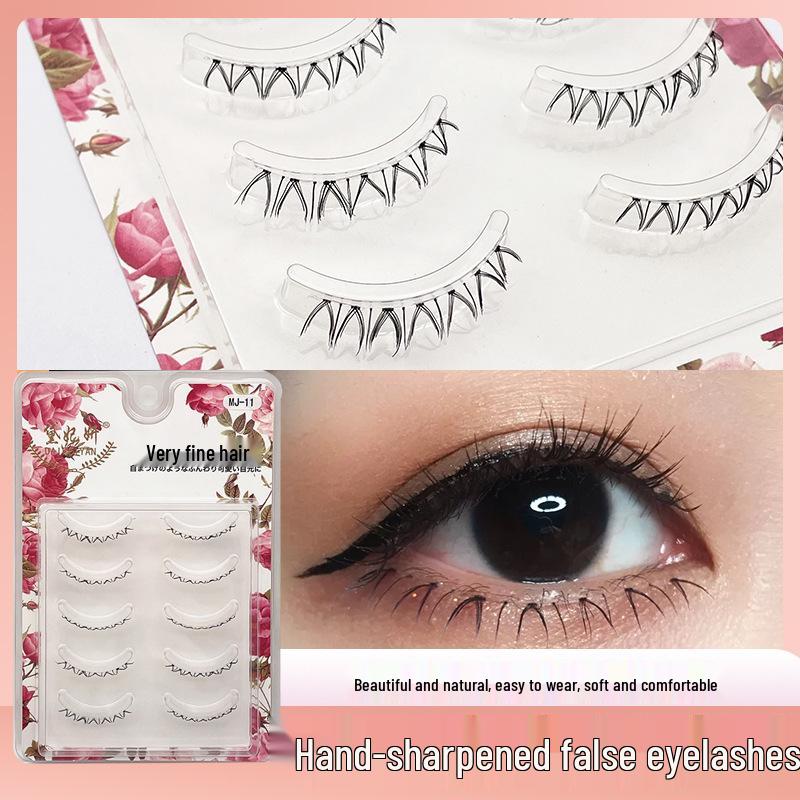 V-Shaped Transparent Stem Handcrafted Lower False Eyelashes - Soft, Natural, Influencer-Favorite 5 Pairs
V-Shaped Transparent Stem Handcrafted Lower False Eyelashes - Soft, Natural, Influencer-Favorite 5 Pairs