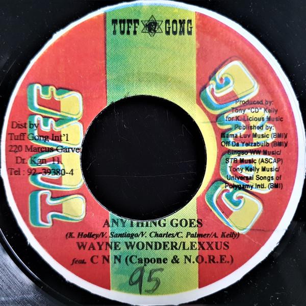 7inch Record WAYNE WONDER / LEXXUS, CAPONE -N- N - Anything Goes NONE Tuff Gong 2003 Jamaica Reggae, Ska & Dub Used
7inch Record WAYNE WONDER / LEXXUS, CAPONE -N- N - Anything Goes NONE Tuff Gong 2003 Jamaica Reggae, Ska & Dub Used