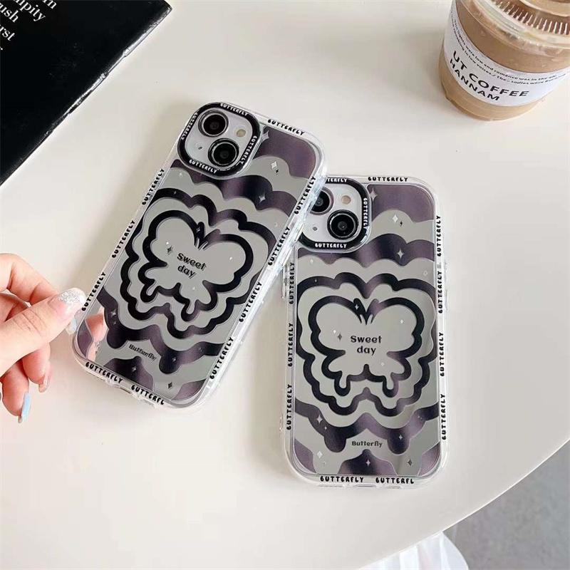 Роскошный зеркальный чехол для телефона с бабочкой для iPhone 14 13 12 11 Pro Max противоударный чехол
Роскошный зеркальный чехол для телефона с бабочкой для iPhone 14 13 12 11 Pro Max противоударный чехол