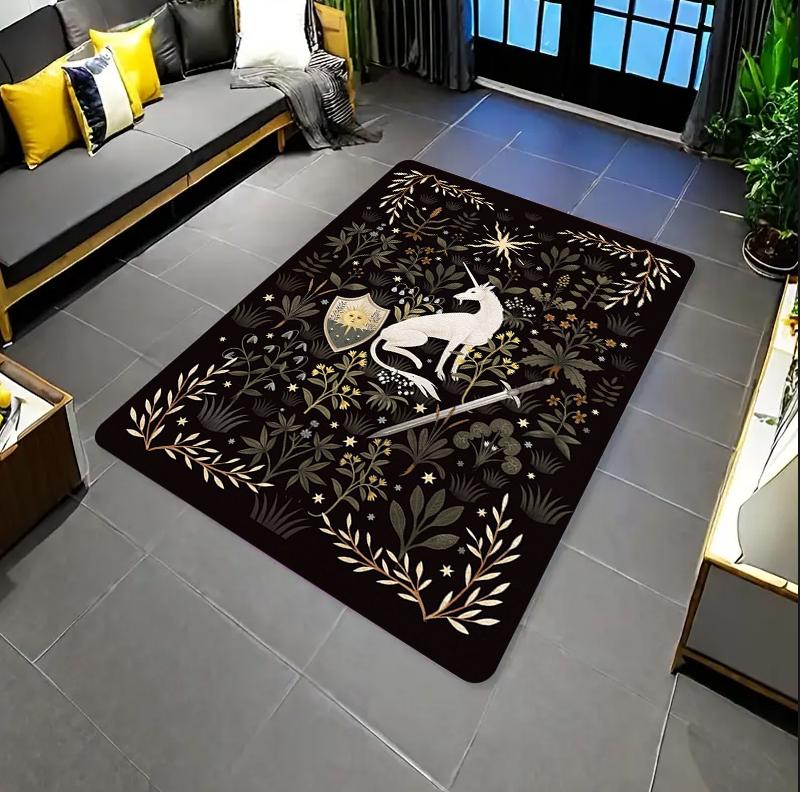 Vintage Black Beige Floral Area Rug Boho Botanical Print NonSlip Washable Floor Mat for Living Room Bedroom Home Decor 40X60CM
Vintage Black Beige Floral Area Rug Boho Botanical Print NonSlip Washable Floor Mat for Living Room Bedroom Home Decor 40X60CM
