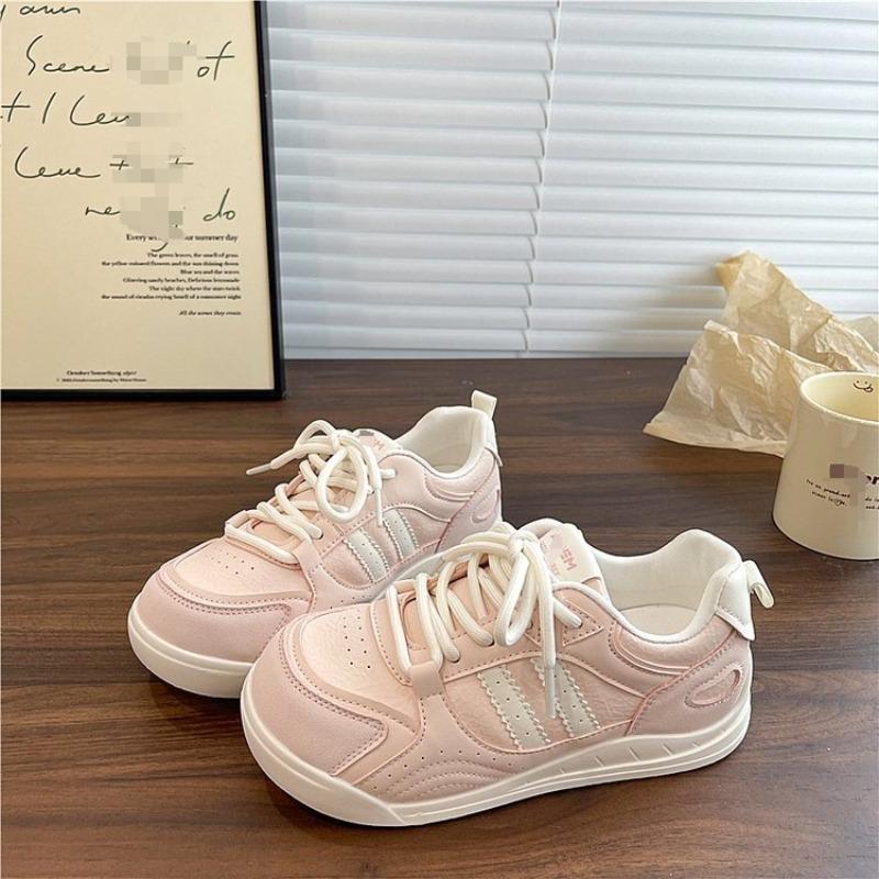 Platform white shoes women s autumn new niche breathable student sports leather shoes 40 розовый
Platform white shoes women s autumn new niche breathable student sports leather shoes 40 розовый