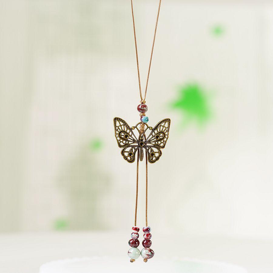 Tide ethnic style concubine butterfly ceramic long sweater chain female antique pendant Chinese style butterfly necklace wholesale
Tide ethnic style concubine butterfly ceramic long sweater chain female antique pendant Chinese style butterfly necklace wholesale