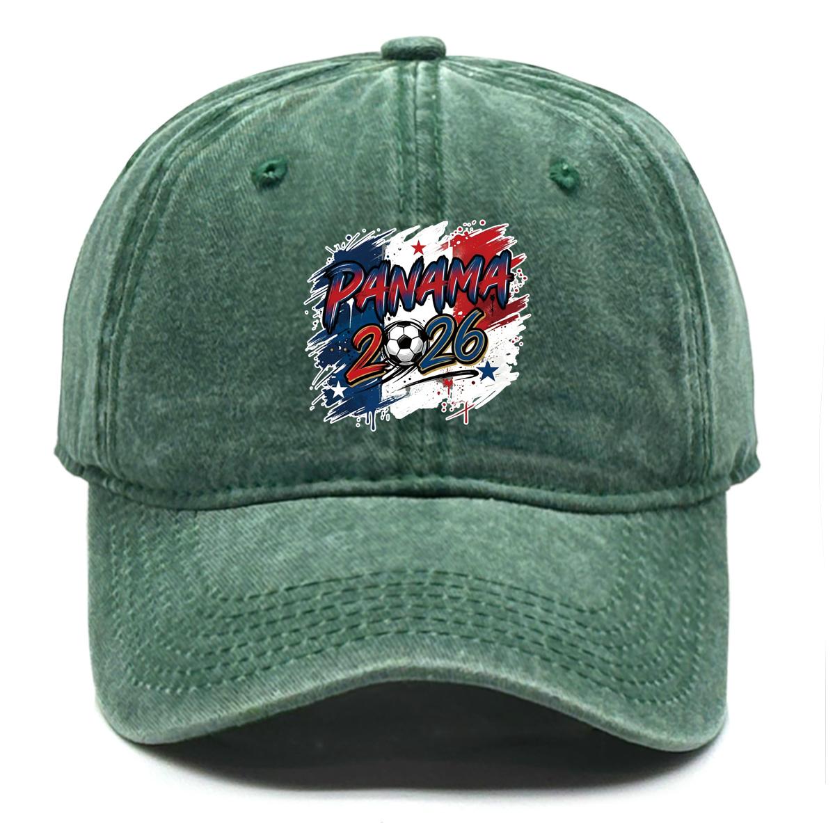 Baseball Cap With 2026 Football Soccer PANAMA Flag Printed , Adjustable Snapback Baseball Cap Cozy Inelastic Vintage Solid Color Sun Hat as the picture зелений
Baseball Cap With 2026 Football Soccer PANAMA Flag Printed , Adjustable Snapback Baseball Cap Cozy Inelastic Vintage Solid Color Sun Hat as the picture зелений