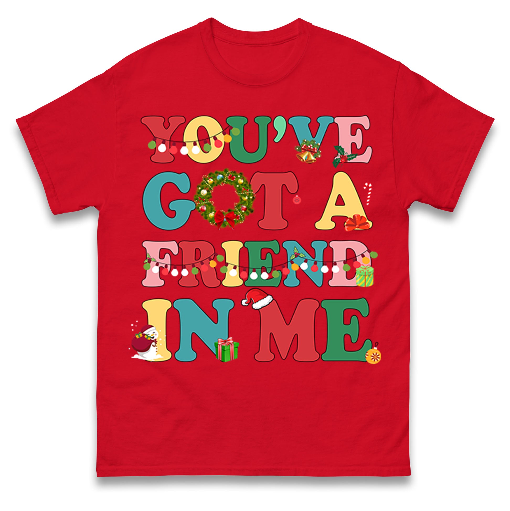 You ve Got a Friend in Me Christmas T Shirt Tshirt Mens Womens Unisex Tops Tees L
You ve Got a Friend in Me Christmas T Shirt Tshirt Mens Womens Unisex Tops Tees L