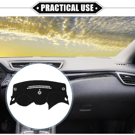 Car Dashboard Cover Mat Compatible for Chevrolet Cruze 2016-2021, Protective Polyester Black Center Console Interior Trim Dash Board Mat
Car Dashboard Cover Mat Compatible for Chevrolet Cruze 2016-2021, Protective Polyester Black Center Console Interior Trim Dash Board Mat