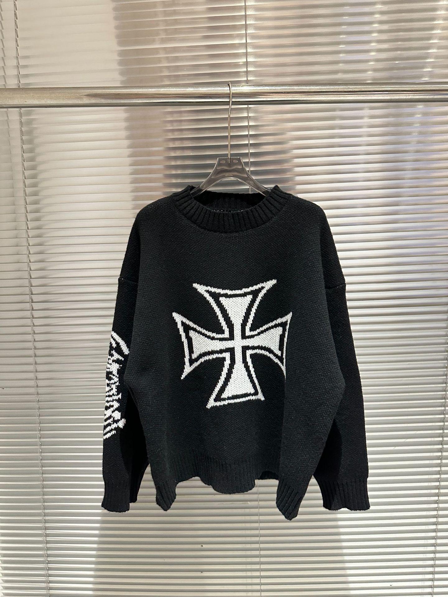 Grailz Project G/R Trendy American Style Iron Cross Thickened Warm Round Neck Sweater Size 3 чёрный
Grailz Project G/R Trendy American Style Iron Cross Thickened Warm Round Neck Sweater Size 3 чёрный