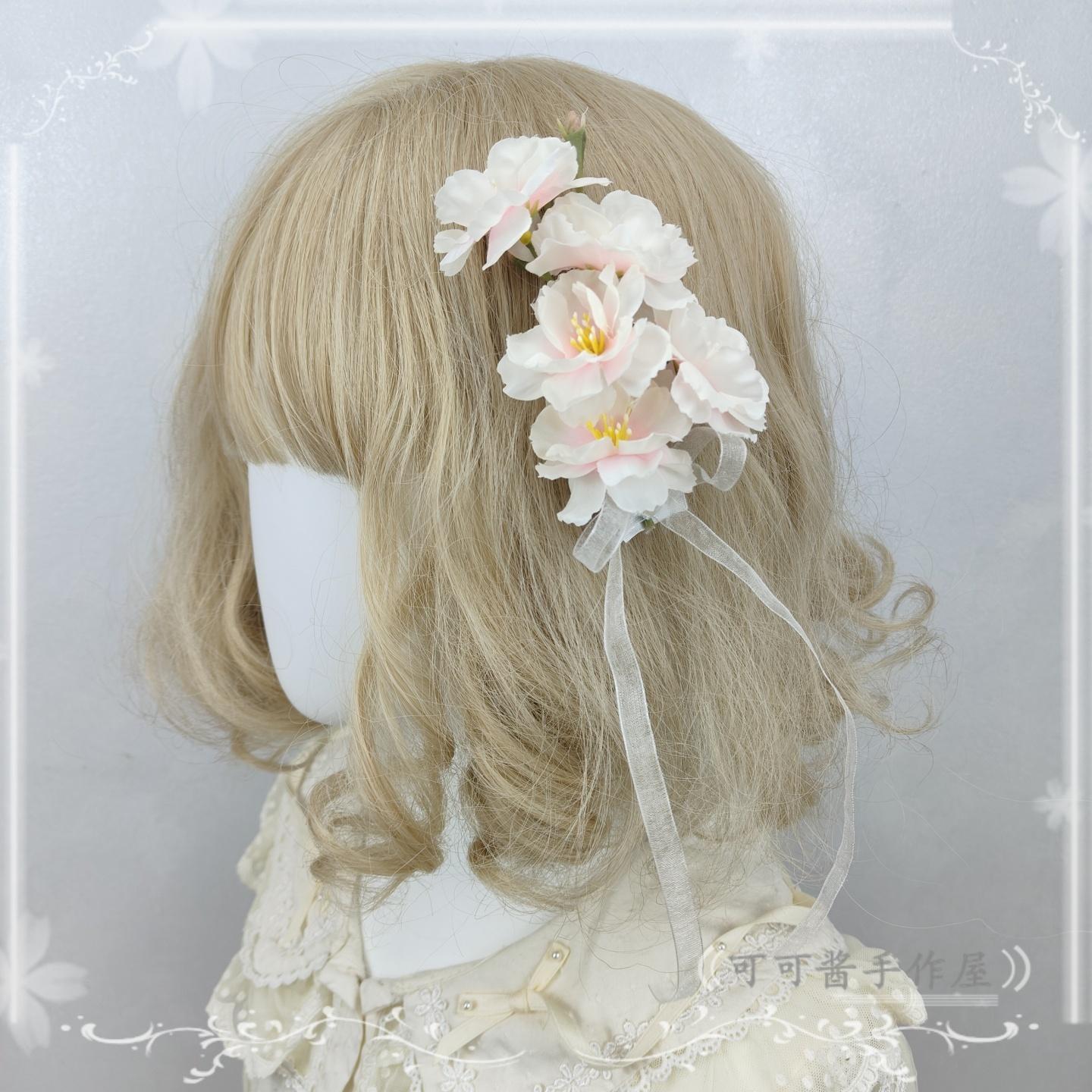 Original Cherry Blossom Hairpin Fairy Hair Accessories Lolita Hair Accessories Headgear Clips Bow Hair Accessories for Women
Original Cherry Blossom Hairpin Fairy Hair Accessories Lolita Hair Accessories Headgear Clips Bow Hair Accessories for Women