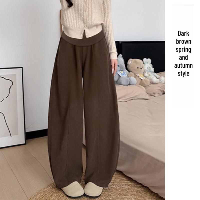 Autumn/Winter Velvet Corduroy Maternity Wide-Leg Pants - Slimming Crescent Moon Design M
Autumn/Winter Velvet Corduroy Maternity Wide-Leg Pants - Slimming Crescent Moon Design M
