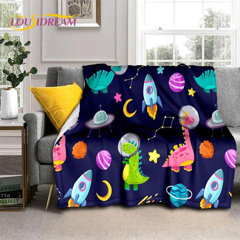 HD Cute Dino Cartoon 3D Dinosaur Space Дитяча ковдра, м яка ковдра для дому, спальні, ліжка, дивана для пікніка, офісної ковдри 75x90cm
HD Cute Dino Cartoon 3D Dinosaur Space Дитяча ковдра, м яка ковдра для дому, спальні, ліжка, дивана для пікніка, офісної ковдри 75x90cm