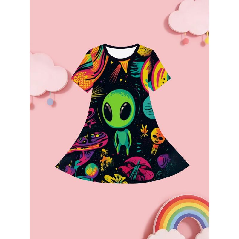Girls Short-Sleeve A-Line Princess Dress with Puppy & Sunflower Print - Soft Breathable Dress Suitable for Birthdays 170
Girls Short-Sleeve A-Line Princess Dress with Puppy & Sunflower Print - Soft Breathable Dress Suitable for Birthdays 170