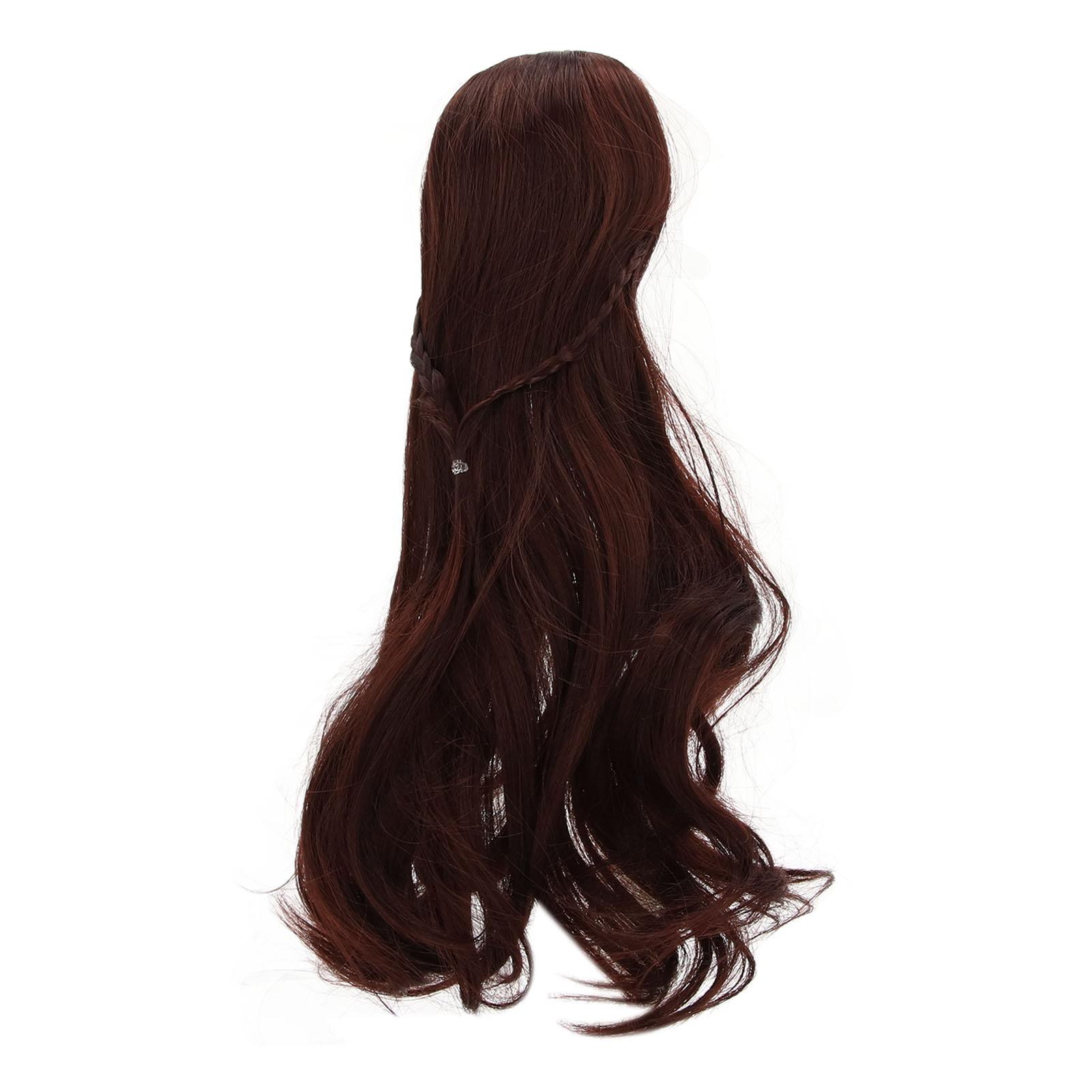Doll Hair Wig Curly Style Neat Bangs DIY Cutting Soft Doll Supplies for 1 3 8 to 9in Head Circumference BJD Doll Dark Brown темно-коричневого кольору
Doll Hair Wig Curly Style Neat Bangs DIY Cutting Soft Doll Supplies for 1 3 8 to 9in Head Circumference BJD Doll Dark Brown темно-коричневого кольору