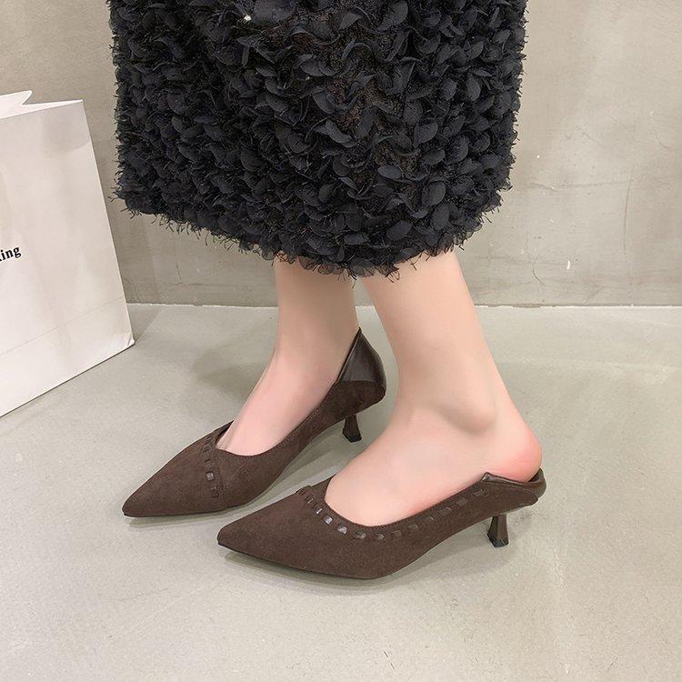 Retro Elegant Low Heels Women Shoes Shallow Autumn New Footwear Female Suedes Fashion Pointed Toe Pumps Office Shoes Women 35 кофейный
Retro Elegant Low Heels Women Shoes Shallow Autumn New Footwear Female Suedes Fashion Pointed Toe Pumps Office Shoes Women 35 кофейный