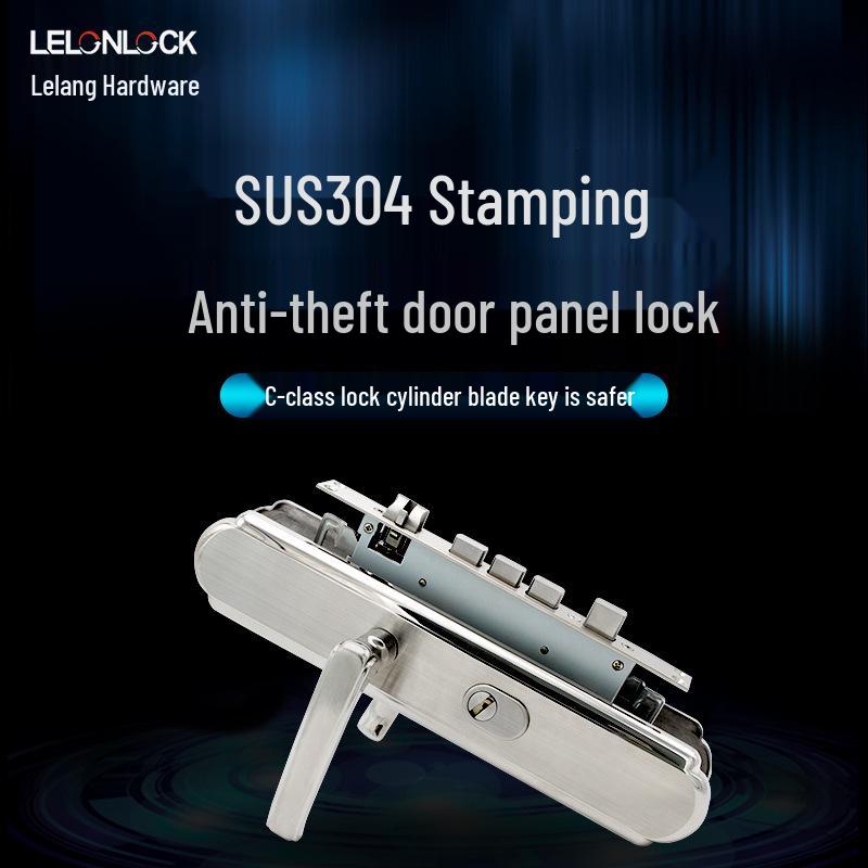 Stainless Steel 304 Anti-Theft Entry Door Handle with Thickened Panel and C-Level Universal Lock
Stainless Steel 304 Anti-Theft Entry Door Handle with Thickened Panel and C-Level Universal Lock