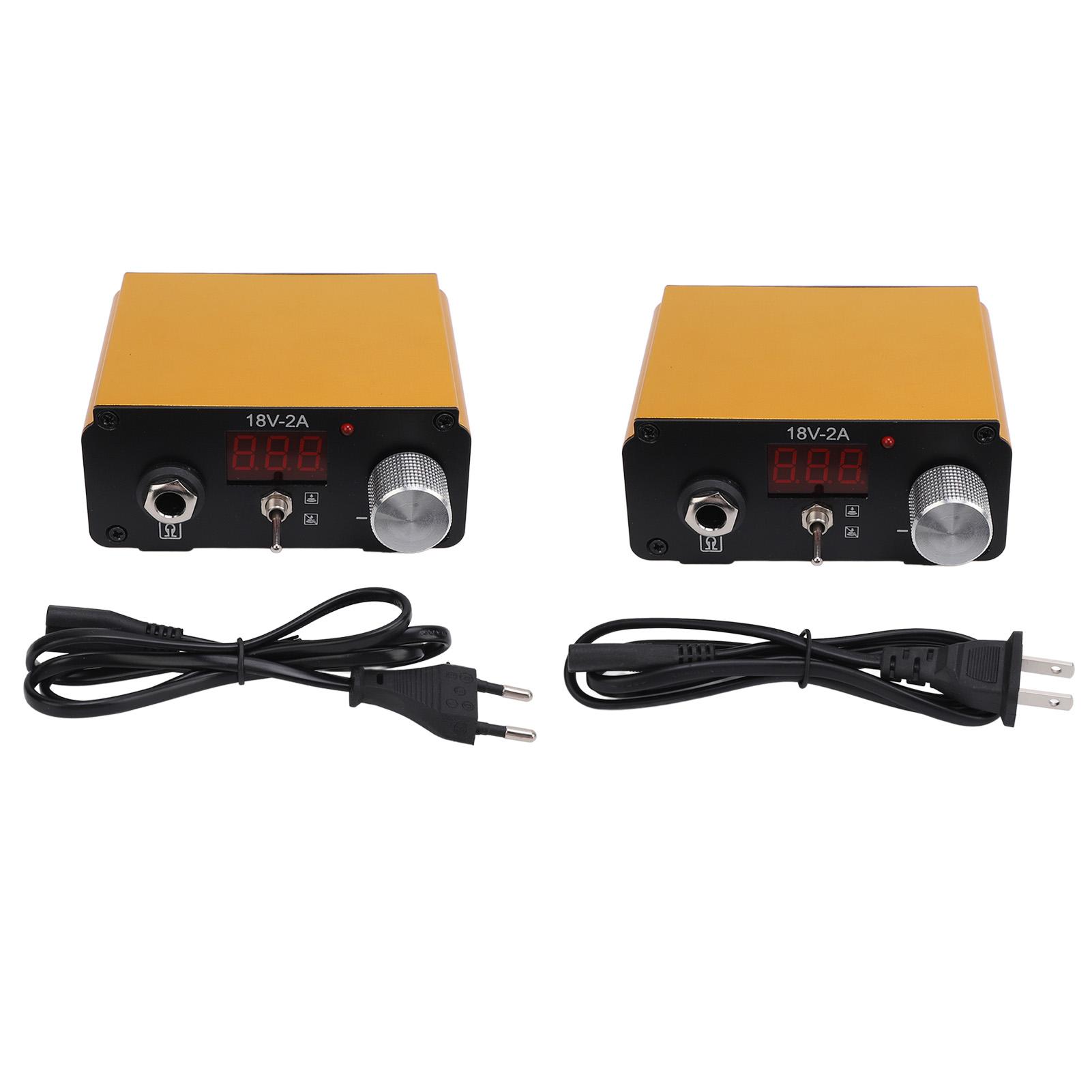 Tattoo Power Supply 2 Modes LCD Display High Accuracy Voltage Adjust Tattoo Machine Power Supply
Tattoo Power Supply 2 Modes LCD Display High Accuracy Voltage Adjust Tattoo Machine Power Supply