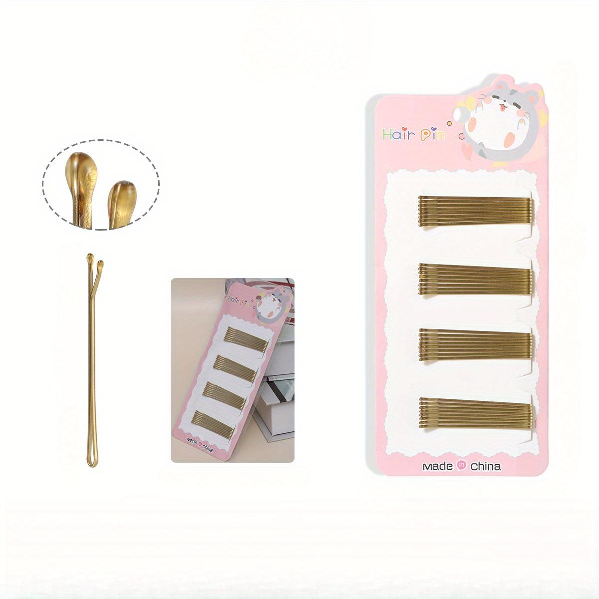 32Pcs Women Hair Clip Hairstyle Gold Hairpin Simple Shape Hairpin Women Styling Hair Accessories
32Pcs Women Hair Clip Hairstyle Gold Hairpin Simple Shape Hairpin Women Styling Hair Accessories