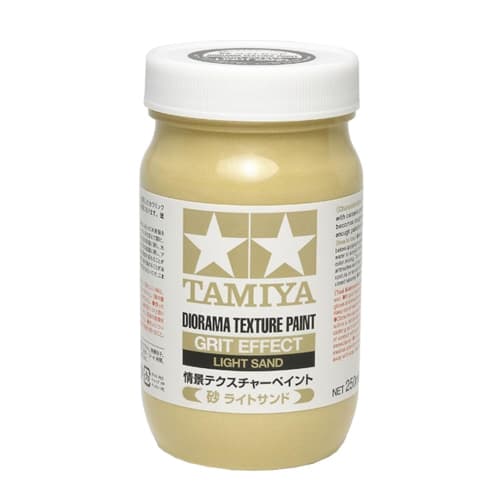 TAMIYA Makeup Material Series No.122 Scenery Texture Paint (Sand Light Sand) 250ml Model Paint 87122
TAMIYA Makeup Material Series No.122 Scenery Texture Paint (Sand Light Sand) 250ml Model Paint 87122