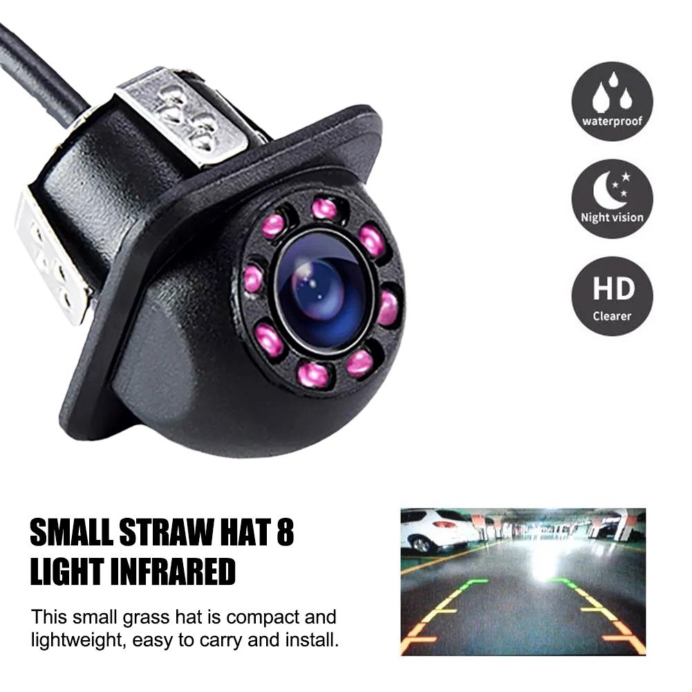 Car Reversing Camera Ultra-clear Image Quality Small Infrared Vision Hat Reversing Assistance External Lights Straw 8 Night W0T3
Car Reversing Camera Ultra-clear Image Quality Small Infrared Vision Hat Reversing Assistance External Lights Straw 8 Night W0T3