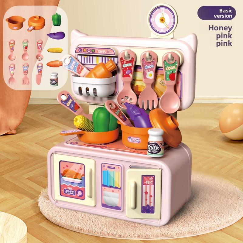 Kitchen Children Mini Playset Plastic Imaginative Cooking Role Play Girls Boys Pink A
Kitchen Children Mini Playset Plastic Imaginative Cooking Role Play Girls Boys Pink A