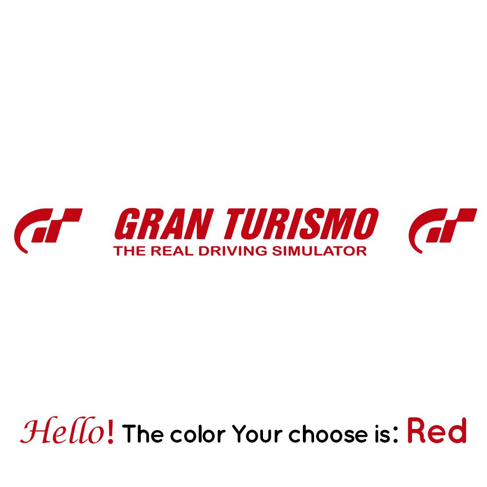 Fashion Windshield Gran Turismo Car Stickers Voiture Fashion Vinyl Decal Car Decorative Accessories Black/White Vinyl Sticker L 100X10cm червоний
Fashion Windshield Gran Turismo Car Stickers Voiture Fashion Vinyl Decal Car Decorative Accessories Black/White Vinyl Sticker L 100X10cm червоний