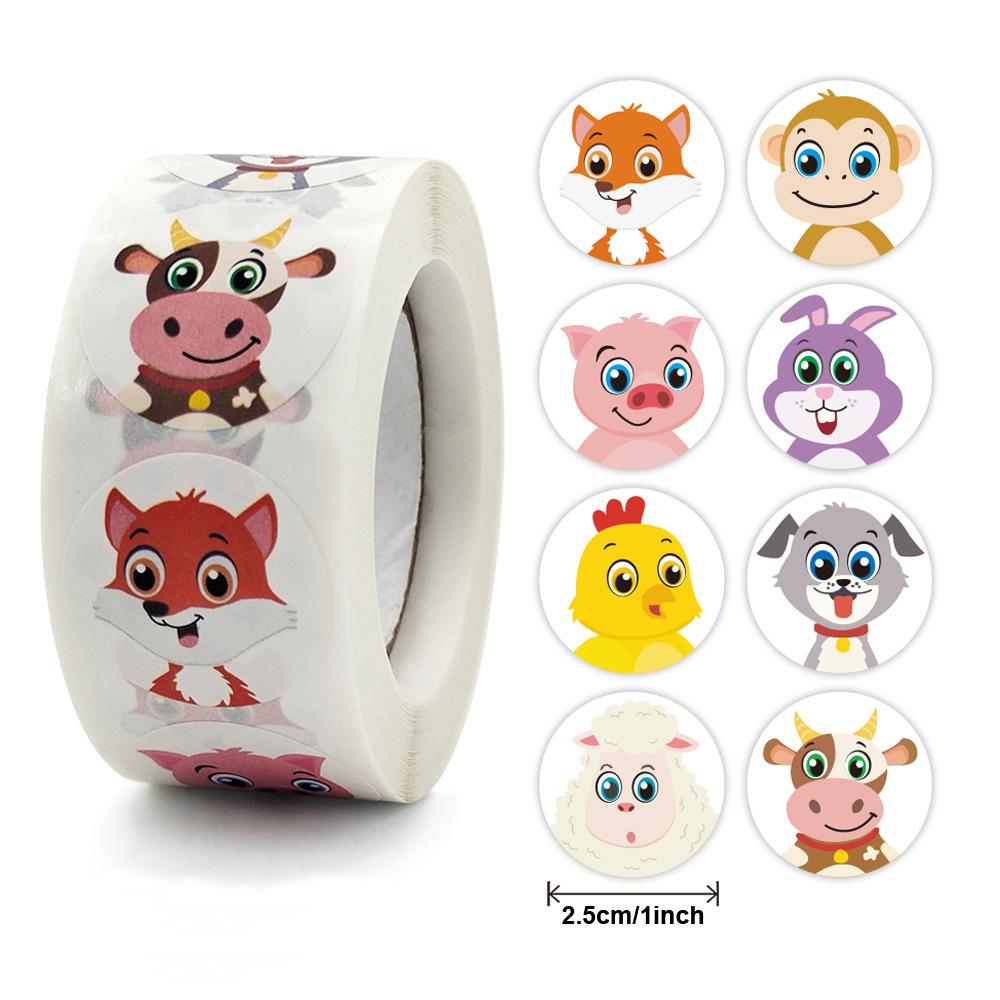 500pcs 1inch Cartoon Animal Children Sticker Label Thank You Cute Toy Game Sticker DIY Gift Sealing Label Decoration Supp
500pcs 1inch Cartoon Animal Children Sticker Label Thank You Cute Toy Game Sticker DIY Gift Sealing Label Decoration Supp