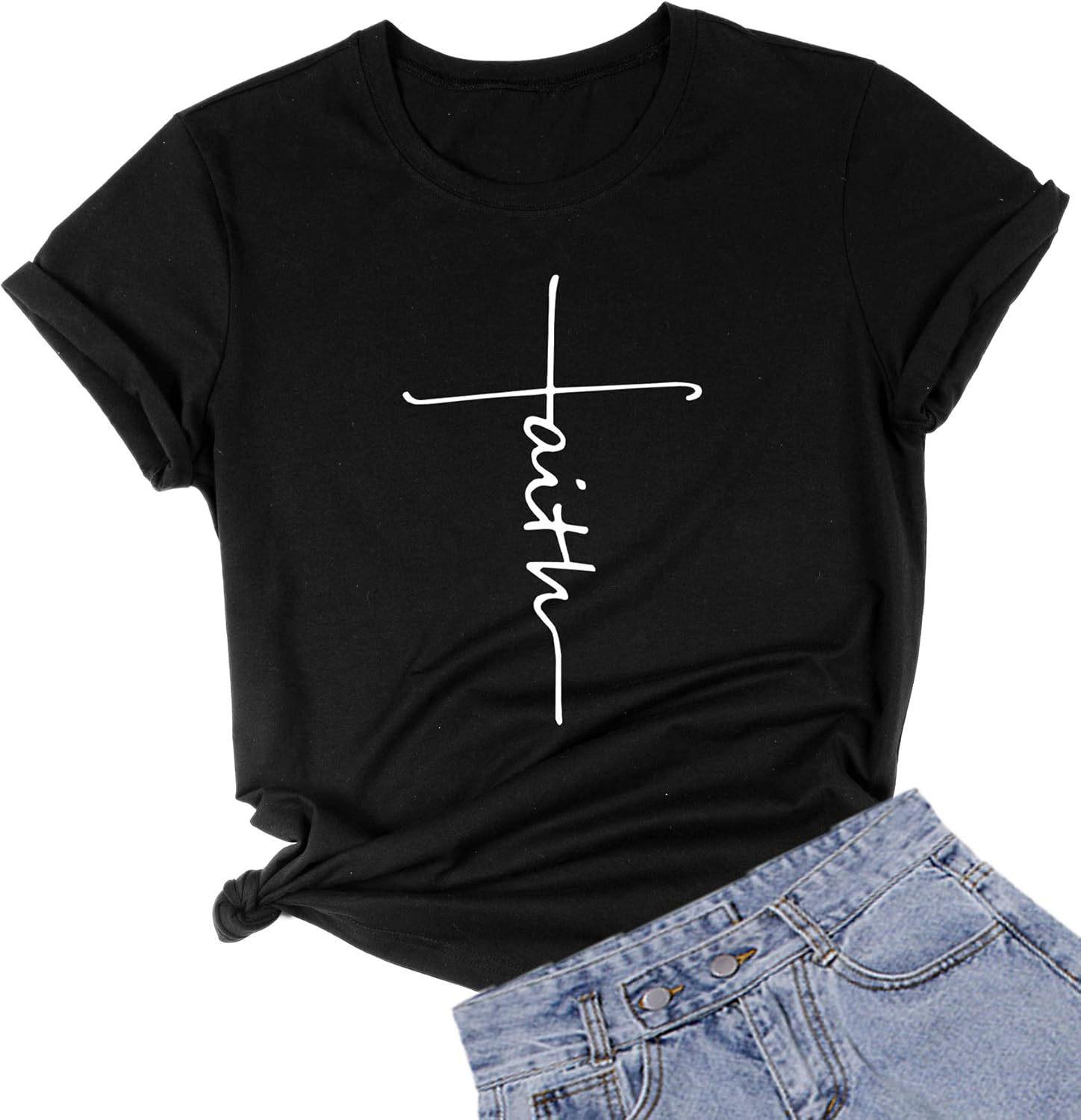 Футболка из хлопка с принтом «Faith Letter» — женский европейский/американский размер, круглый вырез, короткий рукав, дизайн с изображением места внешней торговли. XXXL чёрный
Футболка из хлопка с принтом «Faith Letter» — женский европейский/американский размер, круглый вырез, короткий рукав, дизайн с изображением места внешней торговли. XXXL чёрный