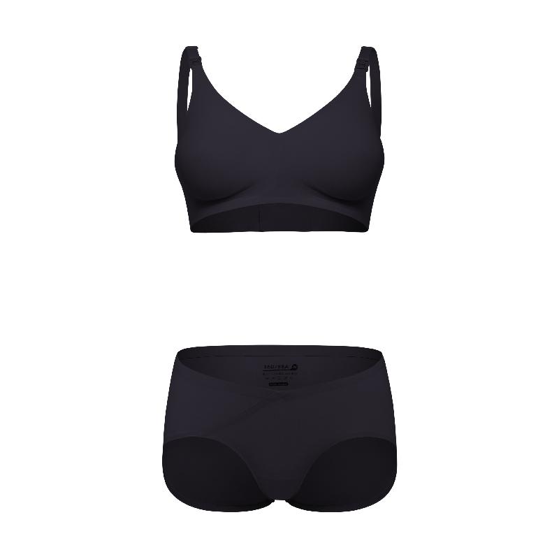 Комплект нижнего белья для беременных, бюстгальтер без косточек для грудного вскармливания + трусики, одежда для беременных M
Комплект нижнего белья для беременных, бюстгальтер без косточек для грудного вскармливания + трусики, одежда для беременных M