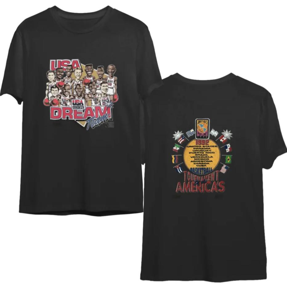 Винтажная футболка Dream Team США Олимпиада 1992 Барселона Баскетбол Salem Издание 4XL
Винтажная футболка Dream Team США Олимпиада 1992 Барселона Баскетбол Salem Издание 4XL