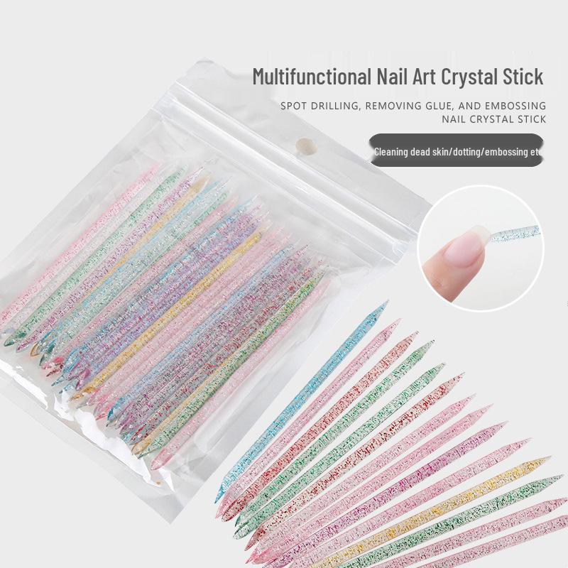 Кристальная палочка для нейл-арта: Носимый инструмент для точечной росписи и тиснения с пушером для кутикулы и апельсиновой палочкой
Кристальная палочка для нейл-арта: Носимый инструмент для точечной росписи и тиснения с пушером для кутикулы и апельсиновой палочкой