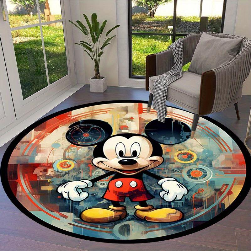 1pc Disney Mickey Mouse Pattern Round Area Rug, Bedroom Living Room Floor Mat, Playroom Bedroom Living Room Indoor Decor Rug, Aesthetic Room 80cm/31.5in
1pc Disney Mickey Mouse Pattern Round Area Rug, Bedroom Living Room Floor Mat, Playroom Bedroom Living Room Indoor Decor Rug, Aesthetic Room 80cm/31.5in