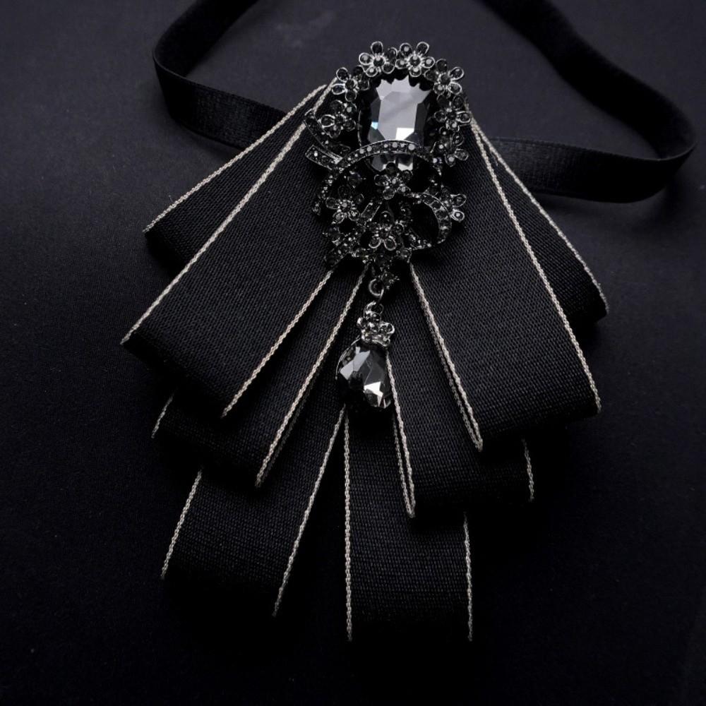 Fabric Bow Tie Polyester Collar Flower Brooch Accessories Corsage Pin Women Accessories H
Fabric Bow Tie Polyester Collar Flower Brooch Accessories Corsage Pin Women Accessories H