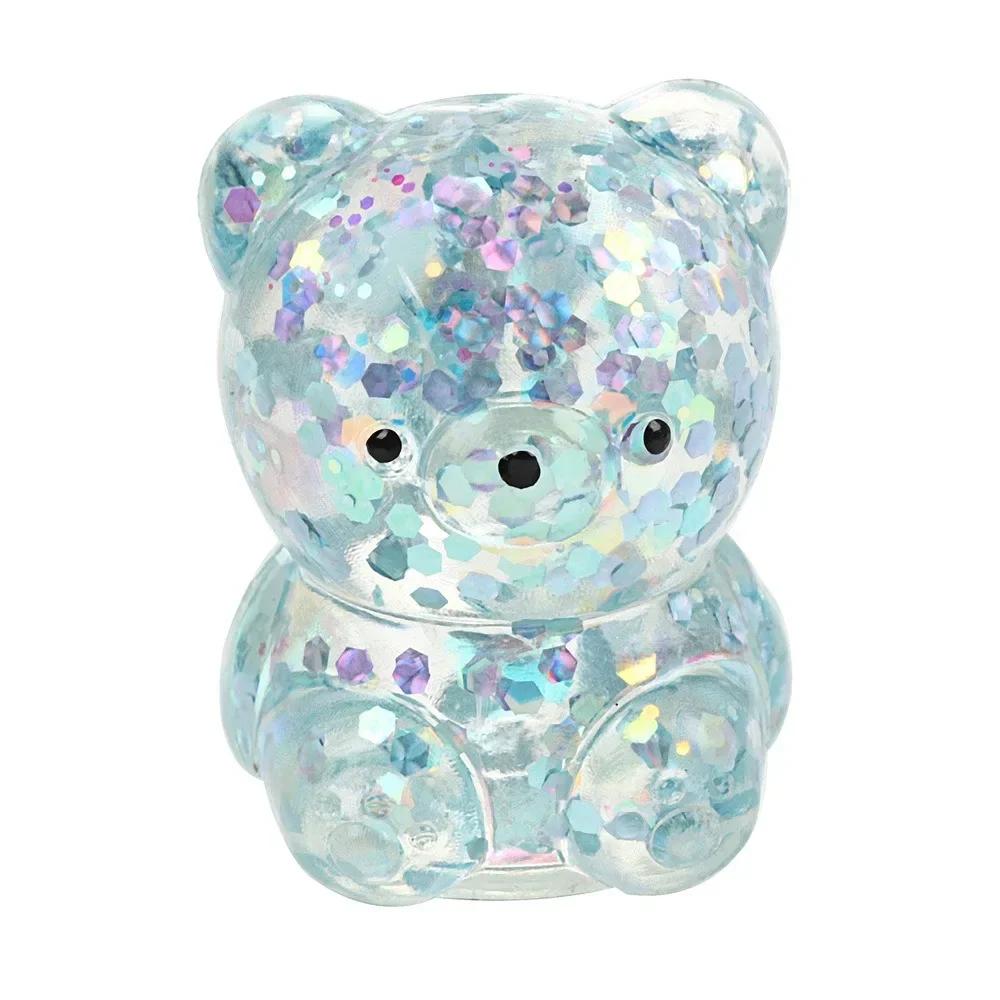 Новые игрушки-сквиши в виде желейных мишек, мягкие, забавные, милые, для снятия стресса для детей, наполнители для пасхальных корзин синий
Новые игрушки-сквиши в виде желейных мишек, мягкие, забавные, милые, для снятия стресса для детей, наполнители для пасхальных корзин синий