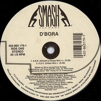 12inch Record D BORA - E.S.P. 4228631791 Smash Records 1992 US Dance & Electronica Used
12inch Record D BORA - E.S.P. 4228631791 Smash Records 1992 US Dance & Electronica Used
