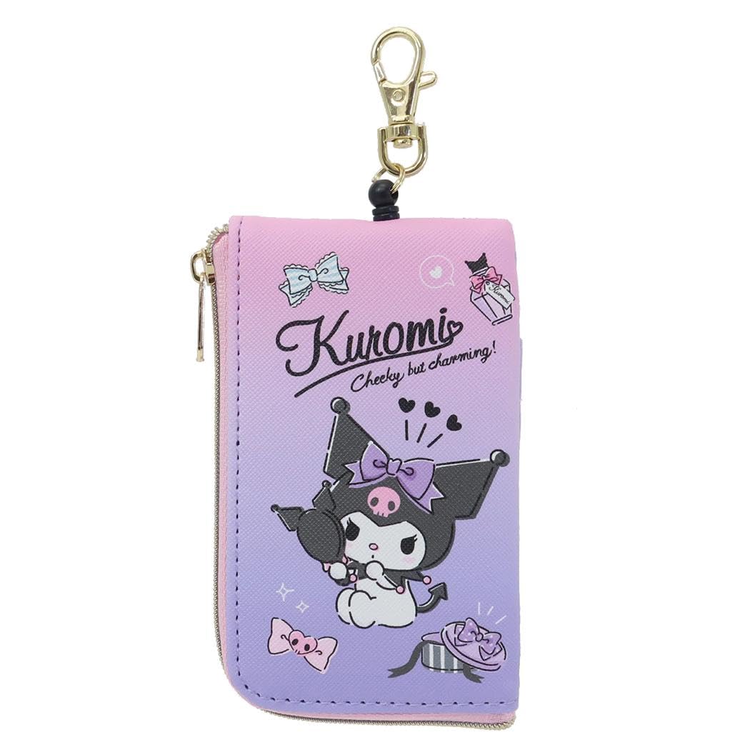 Футляр для пропуска с персонажами компании Sanrio и ключом Kuromi H130 x W85 x D15 мм CKPS1-KU
Футляр для пропуска с персонажами компании Sanrio и ключом Kuromi H130 x W85 x D15 мм CKPS1-KU