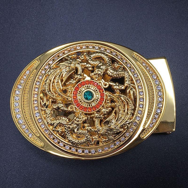 Domineering 3.5cm Taurus Golden Dragon Ball Golden Eagle Tiger Wolf Head Belt Buckle, Men s Automatic Buckle Belt Head, Zodiac Diamonds
Domineering 3.5cm Taurus Golden Dragon Ball Golden Eagle Tiger Wolf Head Belt Buckle, Men s Automatic Buckle Belt Head, Zodiac Diamonds