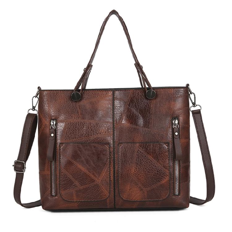 PU Leather Handbag Purse Women Large Capacity Casual Work Crossbody Shoulder Bag темно-коричневого кольору
PU Leather Handbag Purse Women Large Capacity Casual Work Crossbody Shoulder Bag темно-коричневого кольору