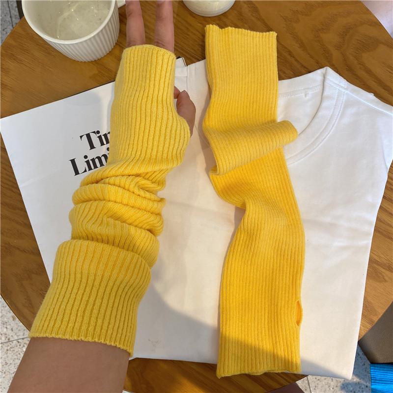 Y2K Women Long Fingerless Gloves Knitted Mittens Winter Arm Warmer Punk Gothic DIY Knitting Glove Girls Solid Gloves Arm Sleeves one size жовтий
Y2K Women Long Fingerless Gloves Knitted Mittens Winter Arm Warmer Punk Gothic DIY Knitting Glove Girls Solid Gloves Arm Sleeves one size жовтий