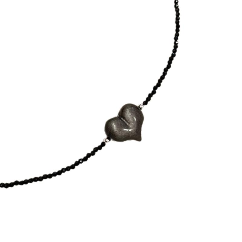 Bohemian Style Beaded Necklace Bowknot/Heart Pendant Clavicle Chain French Style Bows Collarbone Chain for Women Girls 1
Bohemian Style Beaded Necklace Bowknot/Heart Pendant Clavicle Chain French Style Bows Collarbone Chain for Women Girls 1