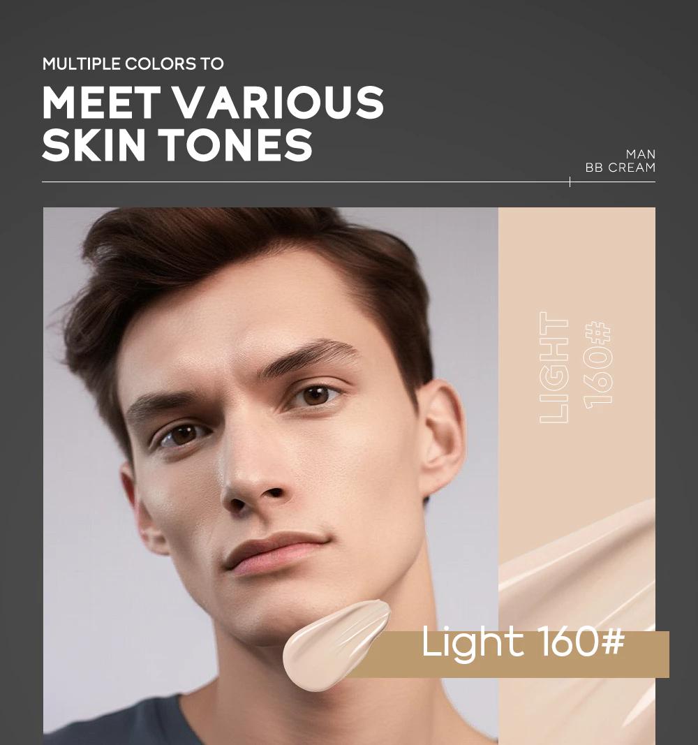LAIKOU Men BB Cream Full Coverage Concealer Cover Acne Natural Makeup Long Lasting 30g Light
LAIKOU Men BB Cream Full Coverage Concealer Cover Acne Natural Makeup Long Lasting 30g Light
