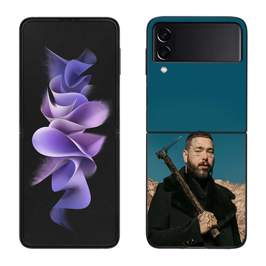 P-post Singer M-Malones Phone Case For Samsung Z Flip 7 6 5G Galaxy Z Flip 5 4 3 Black Hard Cell Cover Luxury PC Shell Coque Samsung Z Flip 7 5G
P-post Singer M-Malones Phone Case For Samsung Z Flip 7 6 5G Galaxy Z Flip 5 4 3 Black Hard Cell Cover Luxury PC Shell Coque Samsung Z Flip 7 5G