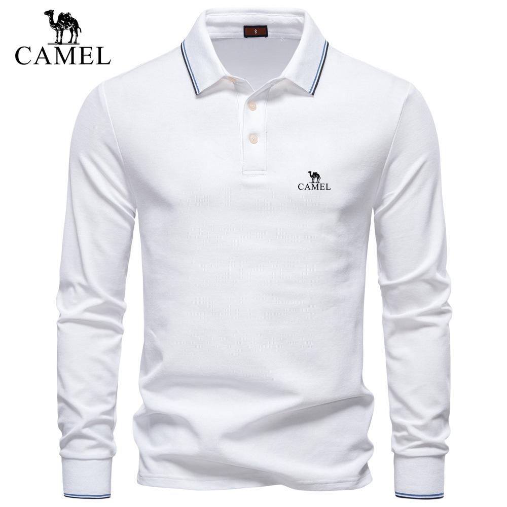 CAMEL 2026 Autumn New Embroidery Men s Long Sleeved Polo Shirt, Solid Color Men s Top with Lapel, Versatile Polo Shirt for Men XXL
CAMEL 2026 Autumn New Embroidery Men s Long Sleeved Polo Shirt, Solid Color Men s Top with Lapel, Versatile Polo Shirt for Men XXL