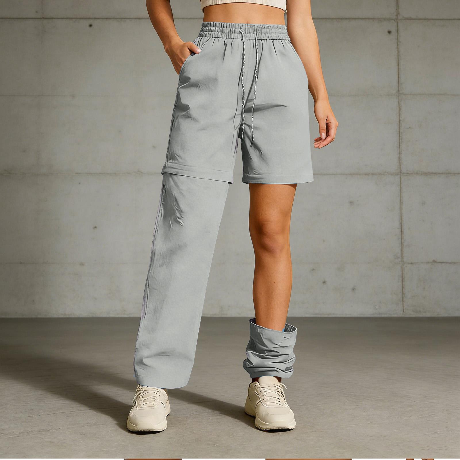 Women s Loose Straight-Leg Pants with Drawstring, Detachable Cargo Pants S
Women s Loose Straight-Leg Pants with Drawstring, Detachable Cargo Pants S
