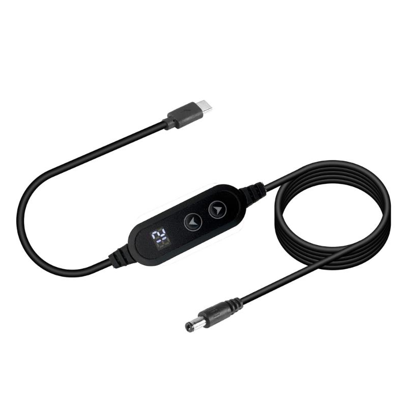 Type C to DC5521 Charging Cable Optional Connectors Adjustable Voltage 5V 20V For Various Devices
Type C to DC5521 Charging Cable Optional Connectors Adjustable Voltage 5V 20V For Various Devices