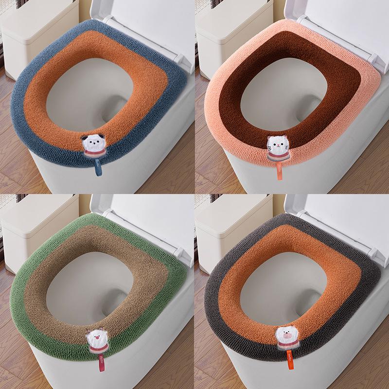 Cozy Universal Plush Toilet Seat Cushion for Autumn/Winter
Cozy Universal Plush Toilet Seat Cushion for Autumn/Winter